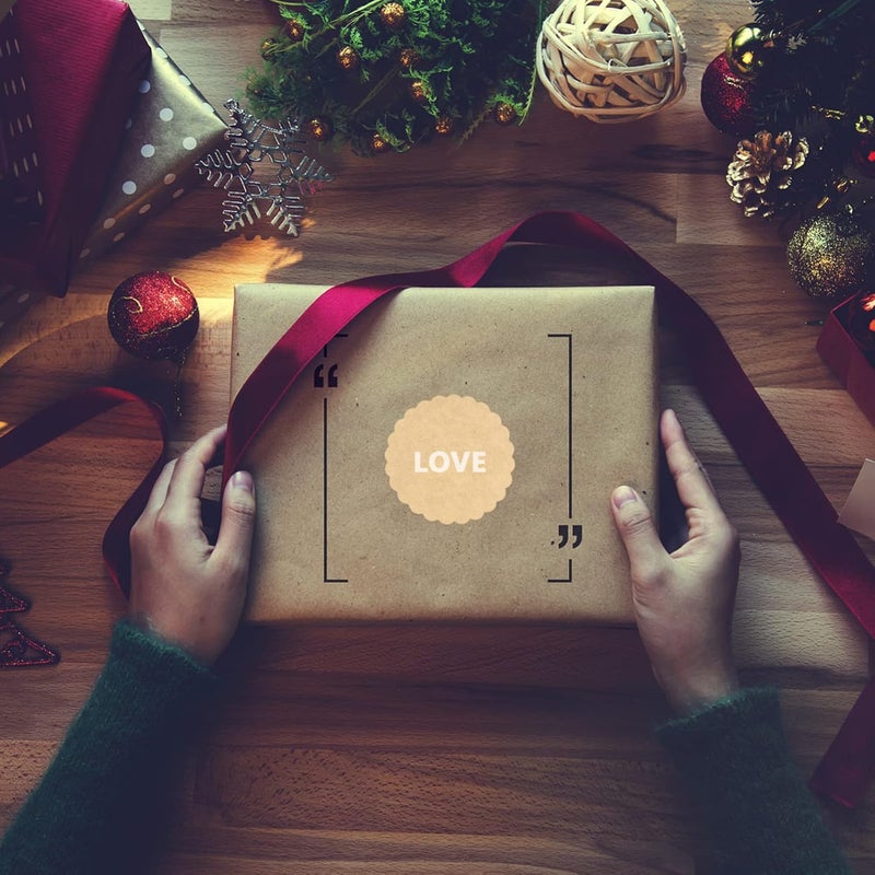 كلاراكو ملصقات كلاركو، ملصقات أسماء زجاجات المياه، ملصقات فارغة، ملصقات كتابة لاصقة، ملصقات حضانة أطفال، ورق لاصق غير لامع، ملصقات تعليب، بطاقة هدية، ملصق ختم زجاجة، ورق كرافت للتزيين - Image 4