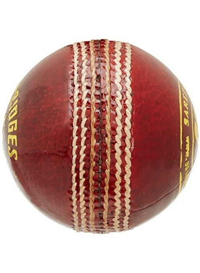 SS Club Leather Cricket Ball Red - Image 2