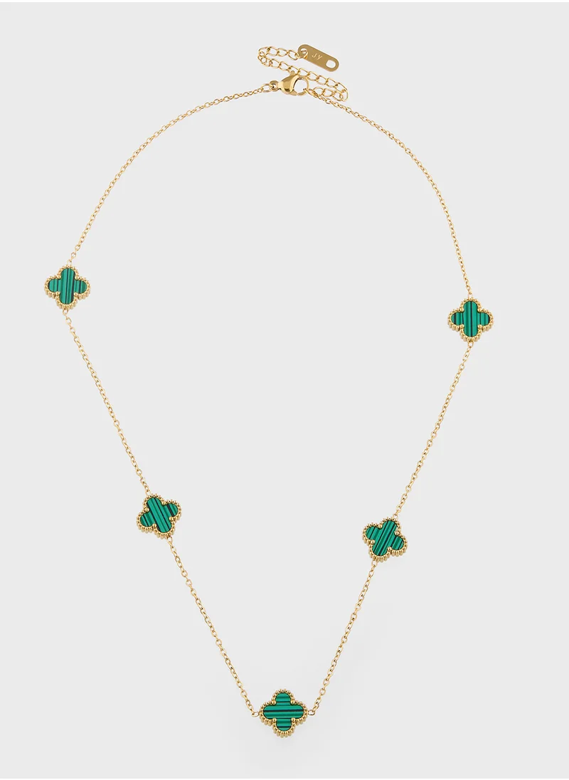 ستورتز Alba green necklace