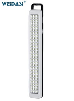 ويداسي مصباح طوارئ LED قابل لإعادة الشحن من WEIDASI، مزود بـ 30 مصباح LED SMD، وضعي سطوع مزدوج، بطارية حمض الرصاص مدمجة، شحن تيار متردد/مستمر، تصميم محمول بمقبض قابل للسحب للمنزل والمكتب، WD-883D  - Image 1