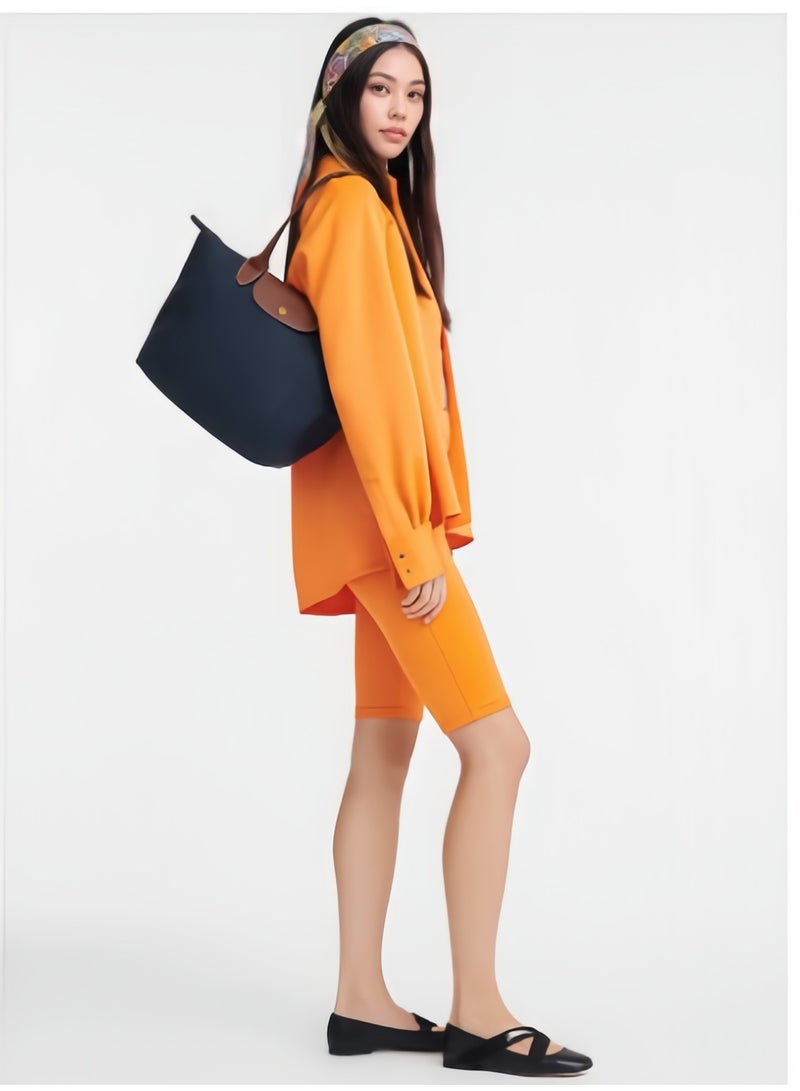 Women's Medium Tote Bag, Handbag, Shoulder Bag Navy Classic Style