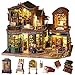 Spilay DIY Miniature House Kit DIY Dollhouse Kit with Music Box Forest Adventures 3D Wooden Puzzle Book Nook Kit for Adult Bookshelf DecorGift for Birthday Halloween Christmas - Image 2