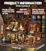 Spilay DIY Miniature House Kit DIY Dollhouse Kit with Music Box Forest Adventures 3D Wooden Puzzle Book Nook Kit for Adult Bookshelf DecorGift for Birthday Halloween Christmas - Image 4