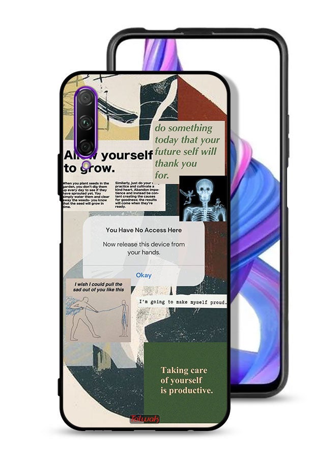 Tolwak Honor 9X Pro Protective Case Cover Allow Yourself To Grow - Image 1