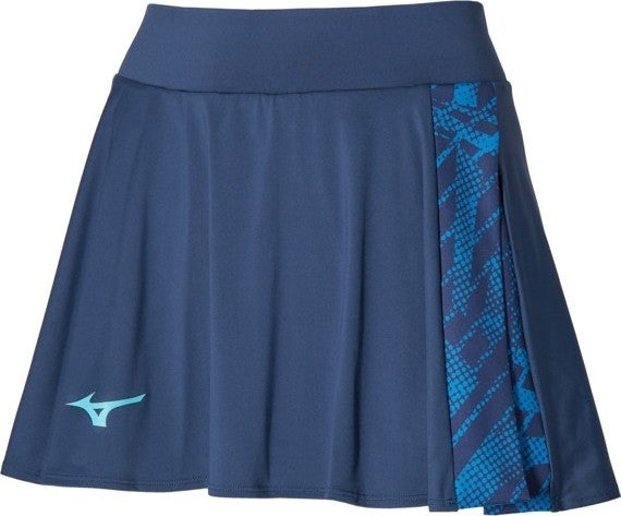Mizuno Mugen Flying Skirt Women's Tennis Skirt Navy Blue / Patterned  - Image 2
