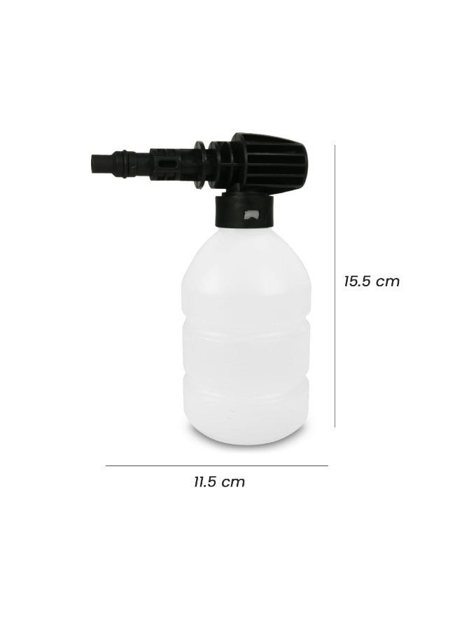 JSA 070110 High Pressure Car Washer 650W Portable Pressure Washer Machine with Spray Gun, Foam Bottle, Water Inlet Pipe, Quick Connector, Filter Screen and Long Hose for Car Bike Home Garden Cleaning - Image 5