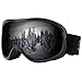 GGBuy GGBuy Ski Goggles Frameless OTG Design Snowboard Glasses Snow Sport protect Skiing Glasses (hx043-Black) - Image 2