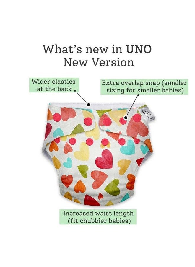 Superbottoms - New Uno Freesize Cloth Diaper ; Cloth Diaper For Babies 3M To 3Y ; Washable & Reusable Cloth Diaper ; Comes With Cloth Diaper Insert ; 1 Diaper And 1 Organic Cotton Soaker - Image 1