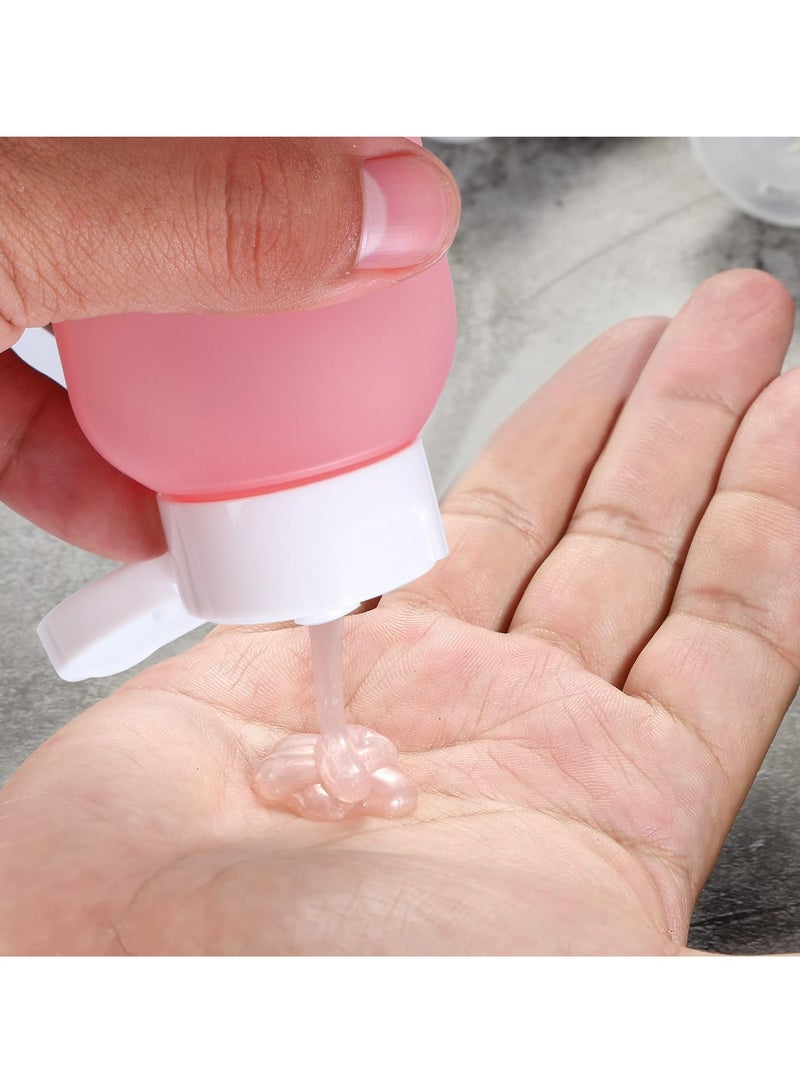 Oasisgalore Travel Bottles for Filling Silicone Travel Bottles Set Leak for Filling Lotion Cosmetic(3pcs/60ml)  - Image 4