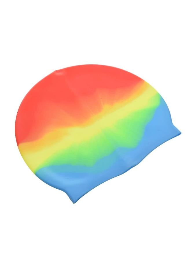 Silicone Swim Cap  For Adults And Kids Pieces - Multi Color