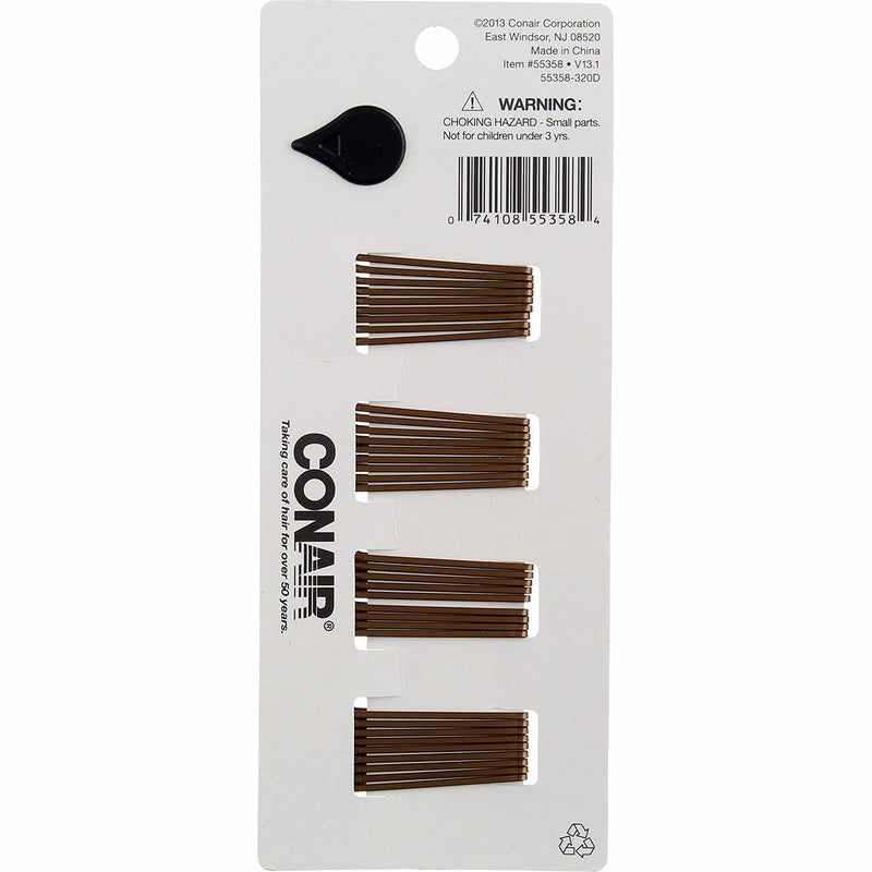 Conair Styling Essentials Mini Pins, Brown, 36 ct. - Image 3