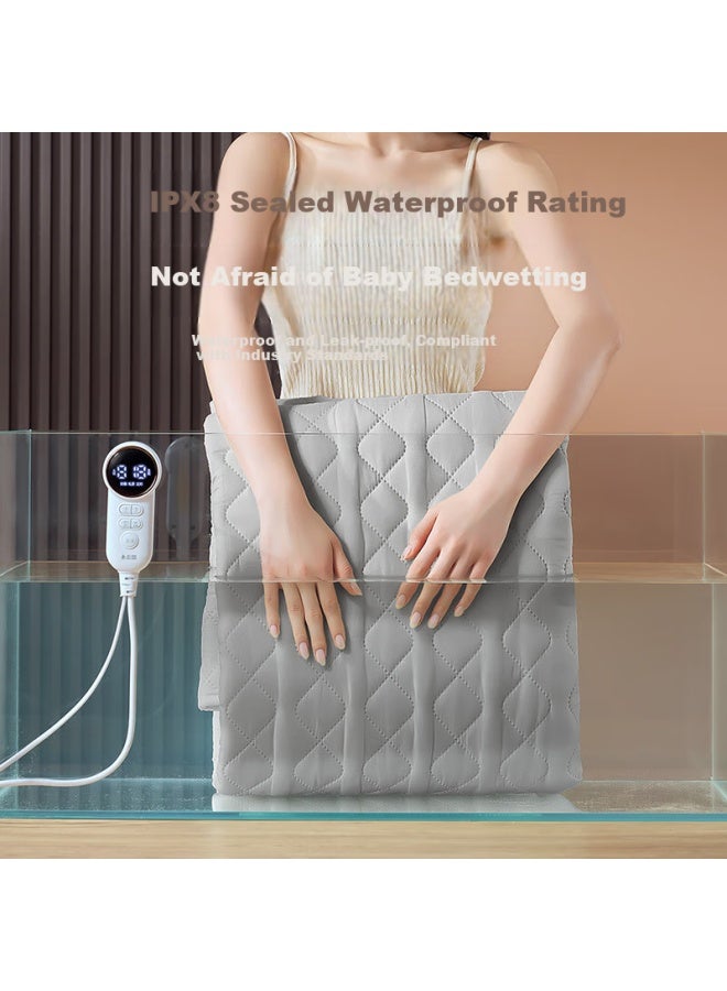 Chigo Single-person Digital Display Timer Water Circulation Heating Blanket Electric Heated Blanket 1.8*1.2 Meters