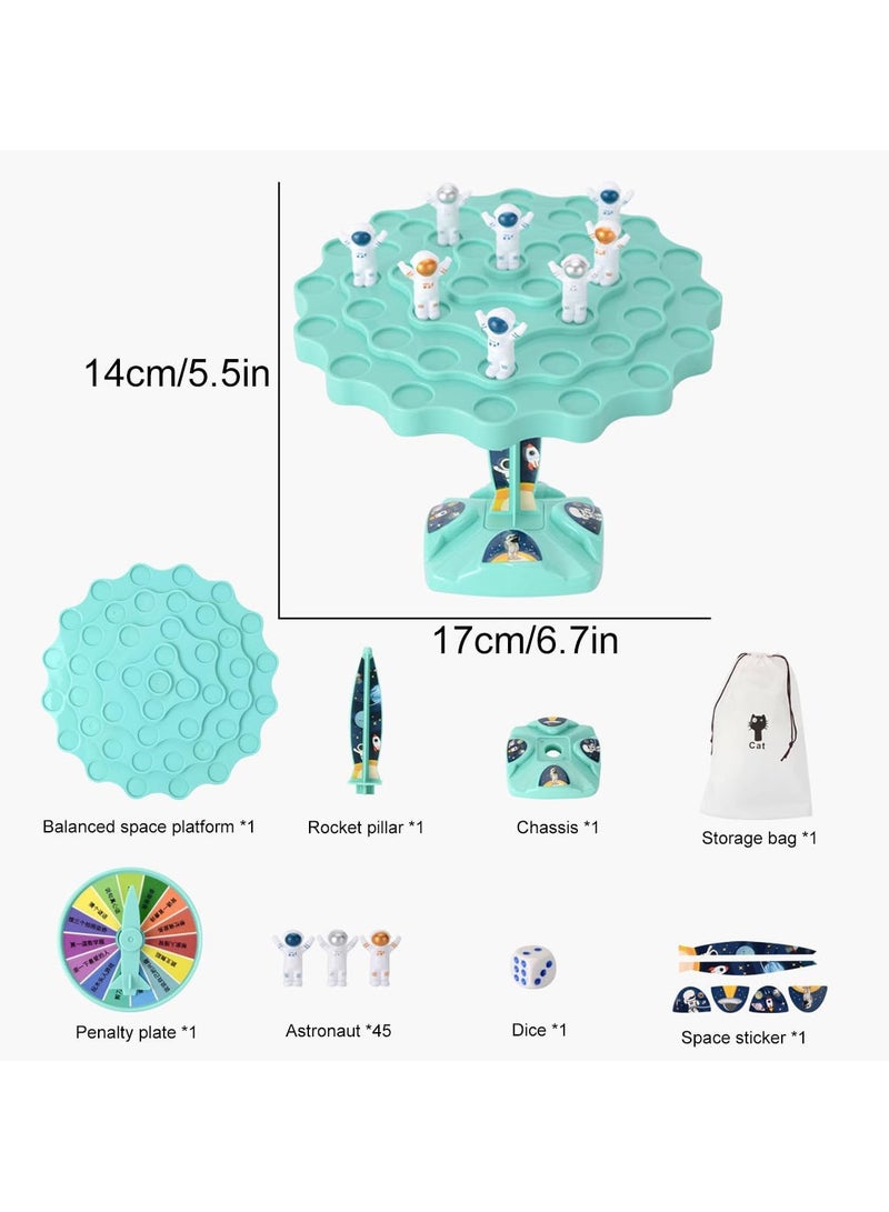 Balanced Tree Astronaut, Balanced Tree Frog, Balance Board Game for Kids, Parent-Child Interaction Ball Balance Math Game, Children Educational Frog Balance... - Image 3