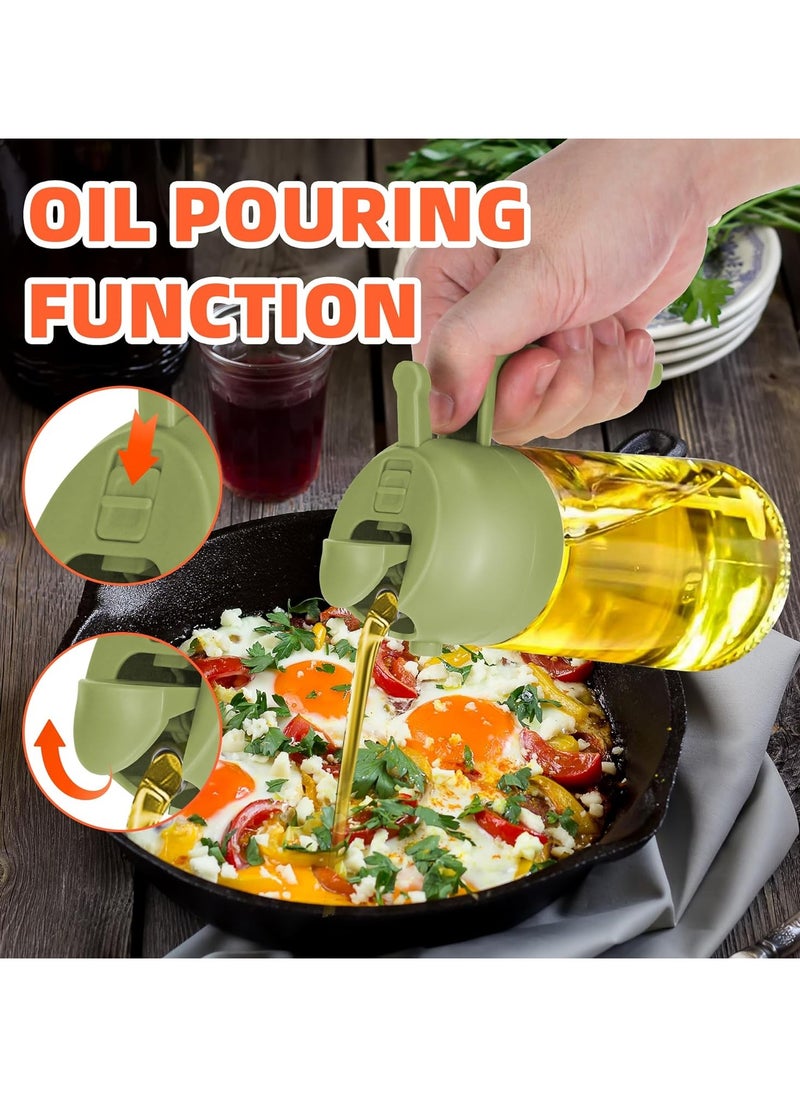 16oz Oil Dispenser Bottle for Kitchen - 2 in 1 Olive Oil Dispenser and Oil Sprayer - 470ml Olive Oil Bottle - Oil Sprayer for Cooking, Kitchen, Salad, Barbecue - pzsku/ZCE2C62A1939E842643C4Z/45/_/1725923284/03ae821f-3f2e-4cf3-a97a-fdaa68ddf3e8