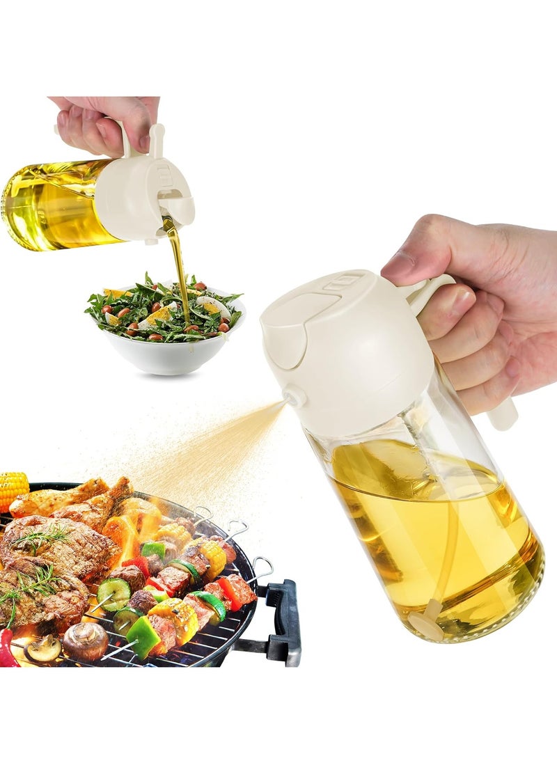 16oz Oil Dispenser Bottle for Kitchen - 2 in 1 Olive Oil Dispenser and Oil Sprayer - 470ml Olive Oil Bottle - Oil Sprayer for Cooking, Kitchen, Salad, Barbecue - pzsku/ZCE2C62A1939E842643C4Z/45/_/1725923342/3dc766b1-a5cb-445a-8528-3f40fd05029e