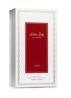 Lattafa Lattafa Pride Royal Sapphire Perfume For Unisex EDP 100ml  - Image 2