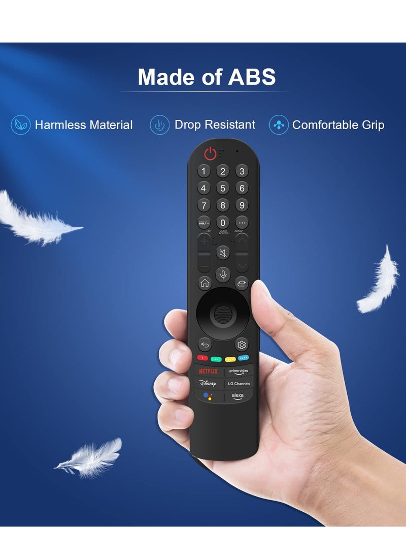 Generic - Magic Remote Control for LG Smart TV with Pointer and Voice Function Replacement Remote Control for AKB76039902 Voice Remote for Most LG Smart TVs UHD OLED QNED NanoCell 4K 8K Series - Image 1