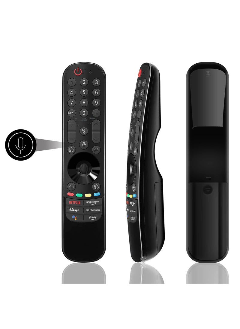 Generic - Magic Remote Control for LG Smart TV with Pointer and Voice Function Replacement Remote Control for AKB76039902 Voice Remote for Most LG Smart TVs UHD OLED QNED NanoCell 4K 8K Series - Image 1
