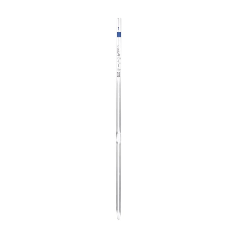 Volumetric Pipette, 1mL - Class A - Blue Markings - Blue Coded - Borosilicate Glass