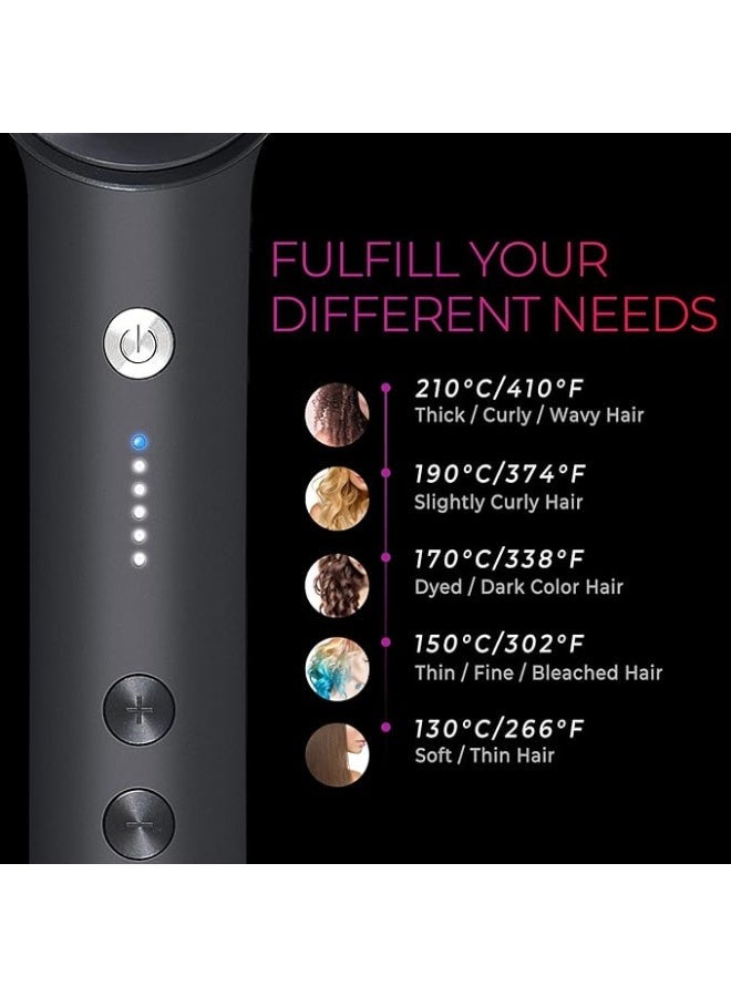 TYMO Hair Straightener Brush, Hair Iron with Built-in Comb - Image 4