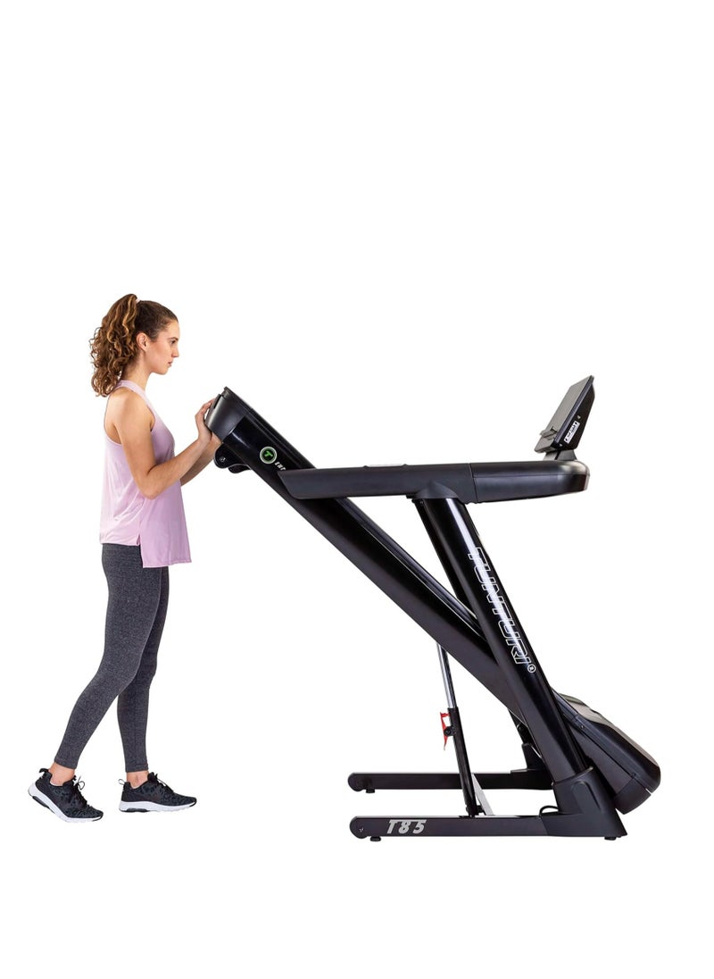 Tunturi Tunturi T85 Endurance Folding Treadmill for Home – Quiet Electric Running Machine with Cushioning, Incline & LCD Display – Ideal for Walking, Jogging & Intense Workouts  - Image 5