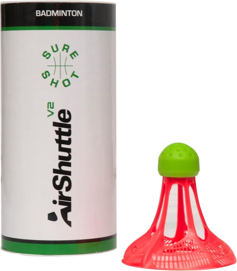 شور شوت مجموعة من 3 كرات الريشة الطائرة الهوائية من نوع "Sure Shot Air Badminton Shuttle V2" - Image 3