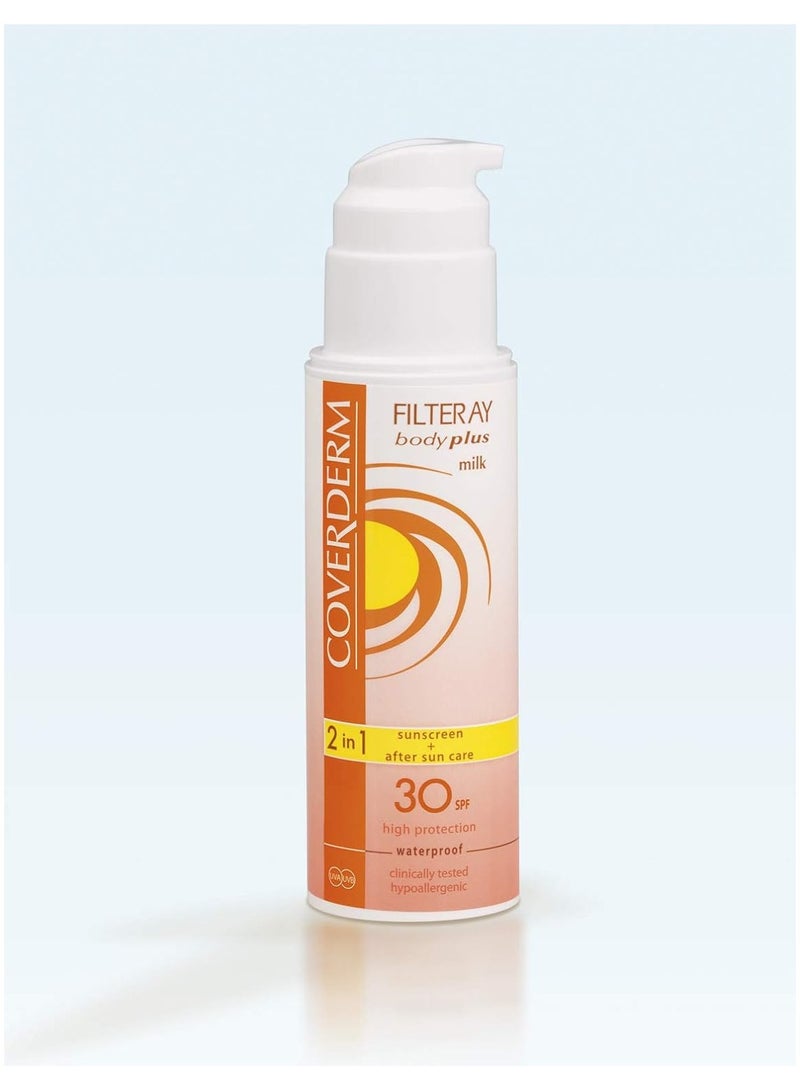 كوفرديرم فلتر الجسم بالإضافة إلى الحليب SPF30 150 مل