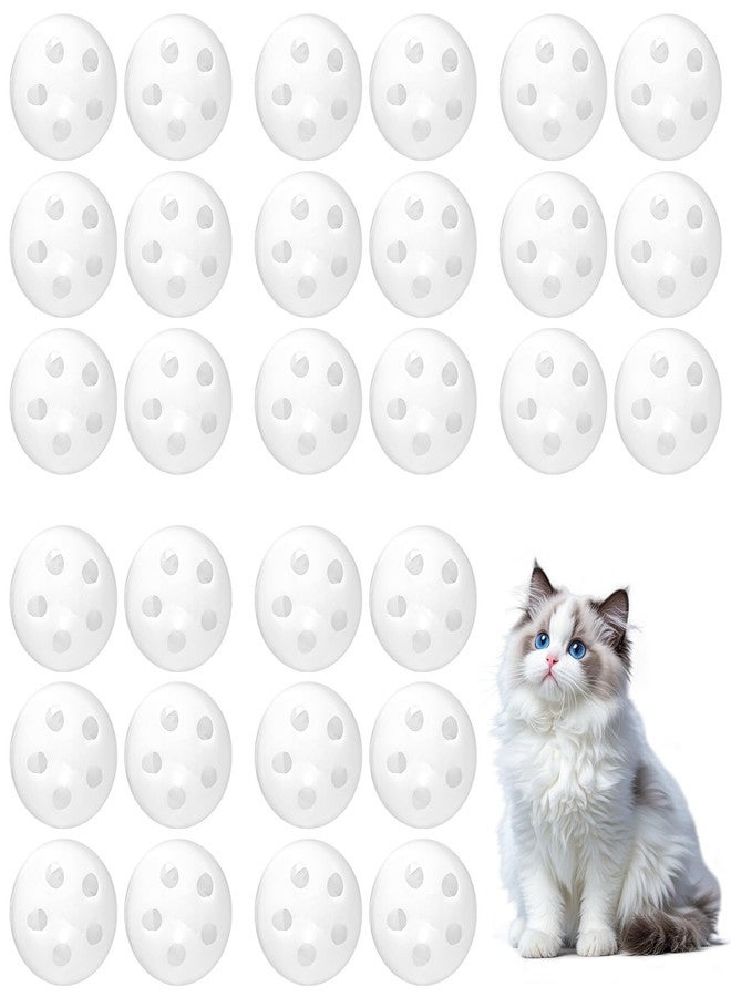 Kifmurase 30 Pcs Rattle Balls Inserts Rattle Toys, Rattles Box Repair Doll Noise Maker Insert Toy for Animal Puppet Doll, Rattles and Plush Rings Baby Pet Toy (24 mm) - Image 1