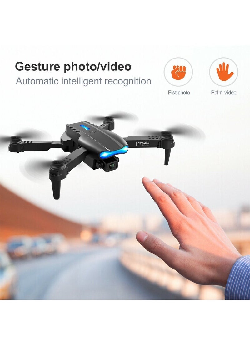 Generic - E99 Pro Drone With HD Camera, WiFi FPV HD Dual Foldable RC Quadcopter Altitude H - Image 1