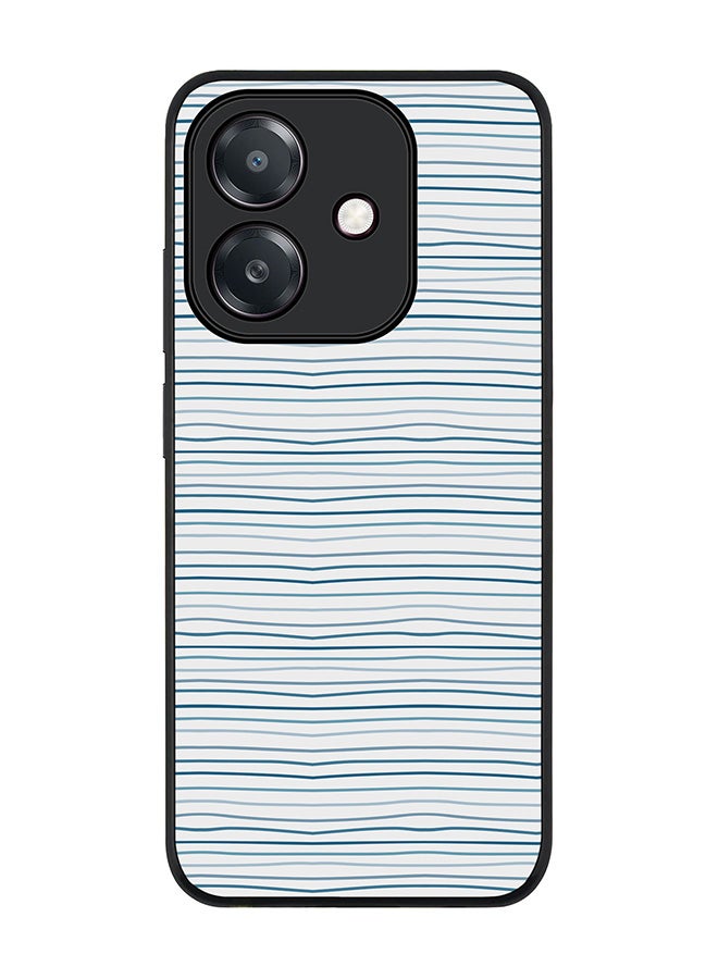 Stylizedd For Oppo A5i Case,Slim fit Camera Protection, Shockproof Thin Phone cover  - Shaky Lines