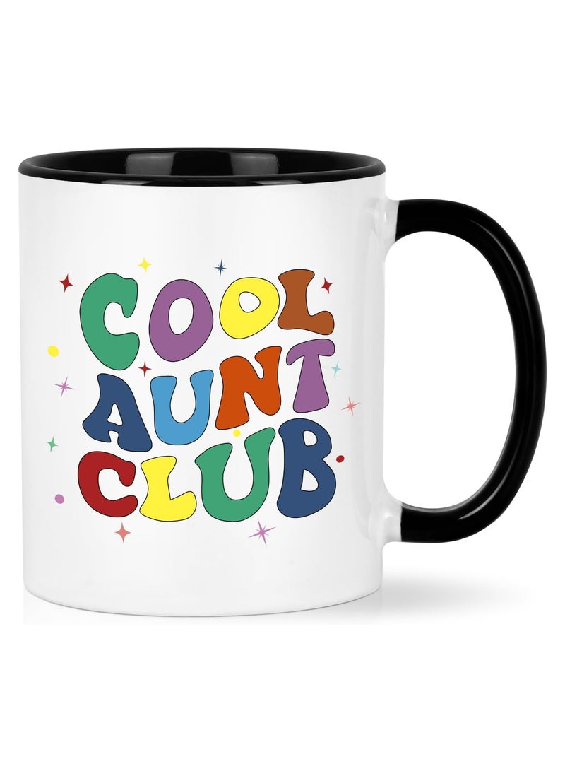 SHOP NEW ARRIVALS Aunt Gifts from Niece Nephew, Aunt Mothers Day Gifts, Cool Aunt Club Coffee Mug, Aunt Announcement Gifts, Birthday Gifts for Aunt New Aunt, Aunt Mug, Best Aunt Gifts - Image 1