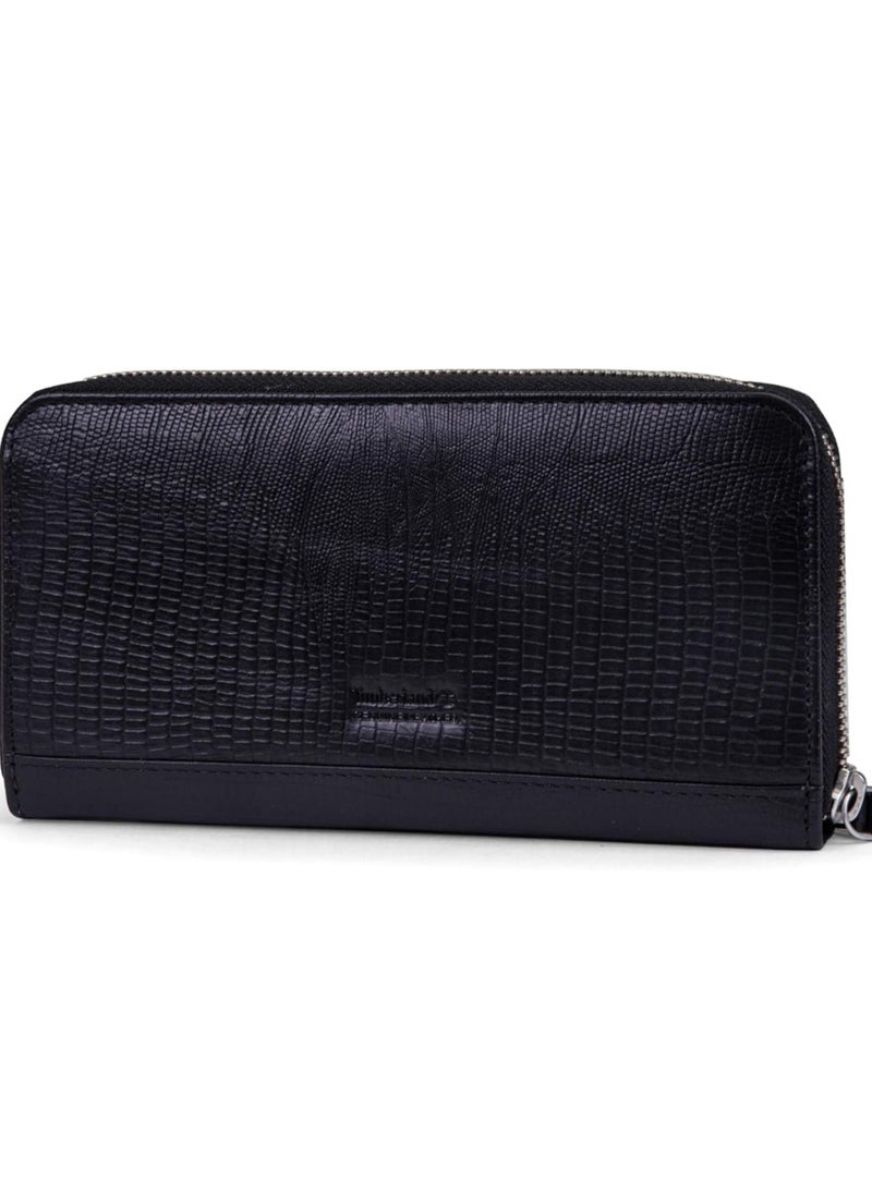 Timberland Timberland Leather Rfid Zip Around Wallet Clutch With Wristlet Strap  - Image 3
