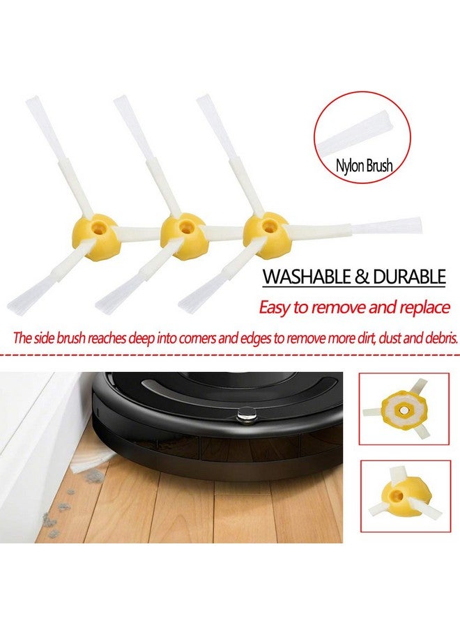 ANBOO Replacement parts Compatible for iRobot Roomba 675 677 671 655 645 Robotics,Filter,Side Brush,Bristle and Flexible Beater Brush, Cleaning Tool and Screw - Image 4