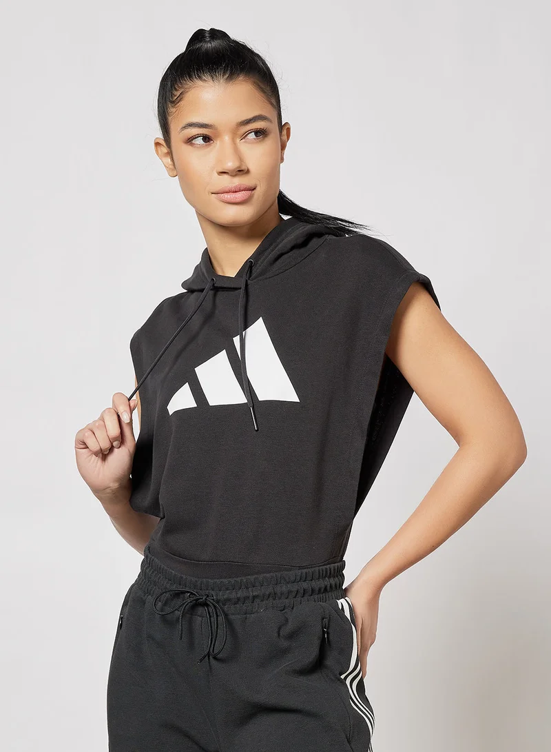 Adidas Future Icons Logo Sleeveless Leotard