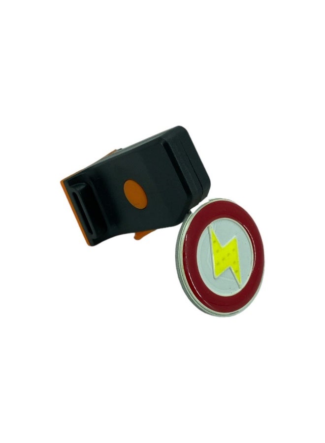 كشاف دراجة خلفي LED بتصميم "البرق" - إضاءة COB قوية قابلة للشحن عبر USB، متعدد الألوان والأوضاع - Image 2