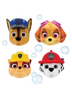 ginsey Nickelodeon'S Paw Patrol Chase, Marshall, Rubble, And Skye Squirt Toy Set For Childrens' Bath Time Fun, Multicolor, 4 Piece  - Image 1