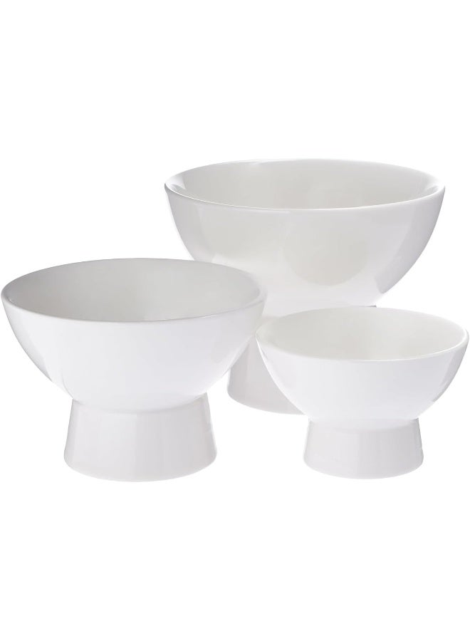 Servewell Symphony Rise footed Trio Dip Bowls - Image 1