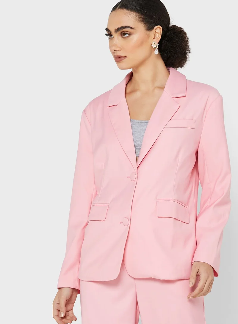 LOST INK Co-Ord Pop Colour Oversized Blazer