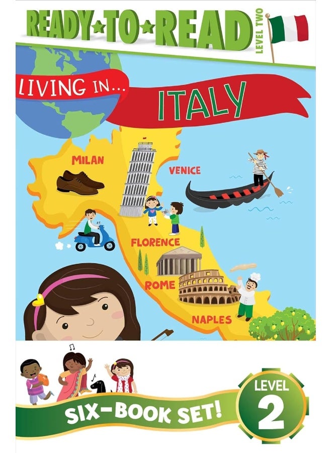 Living in . . . Ready-To-Read Value Pack: Living in . . . Italy; Living in . . . Brazil; Living in . . . Mexico; Living in . . . China; Living in . . . South Africa; Living in . . . India