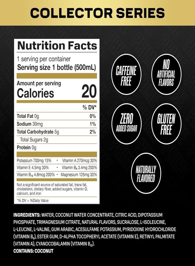 PRIME HYDRATION Drink, Collector Series, Ultimate Hydration Zero Added Sugar 500ml (Product Of USA) From DECADENT - Image 2