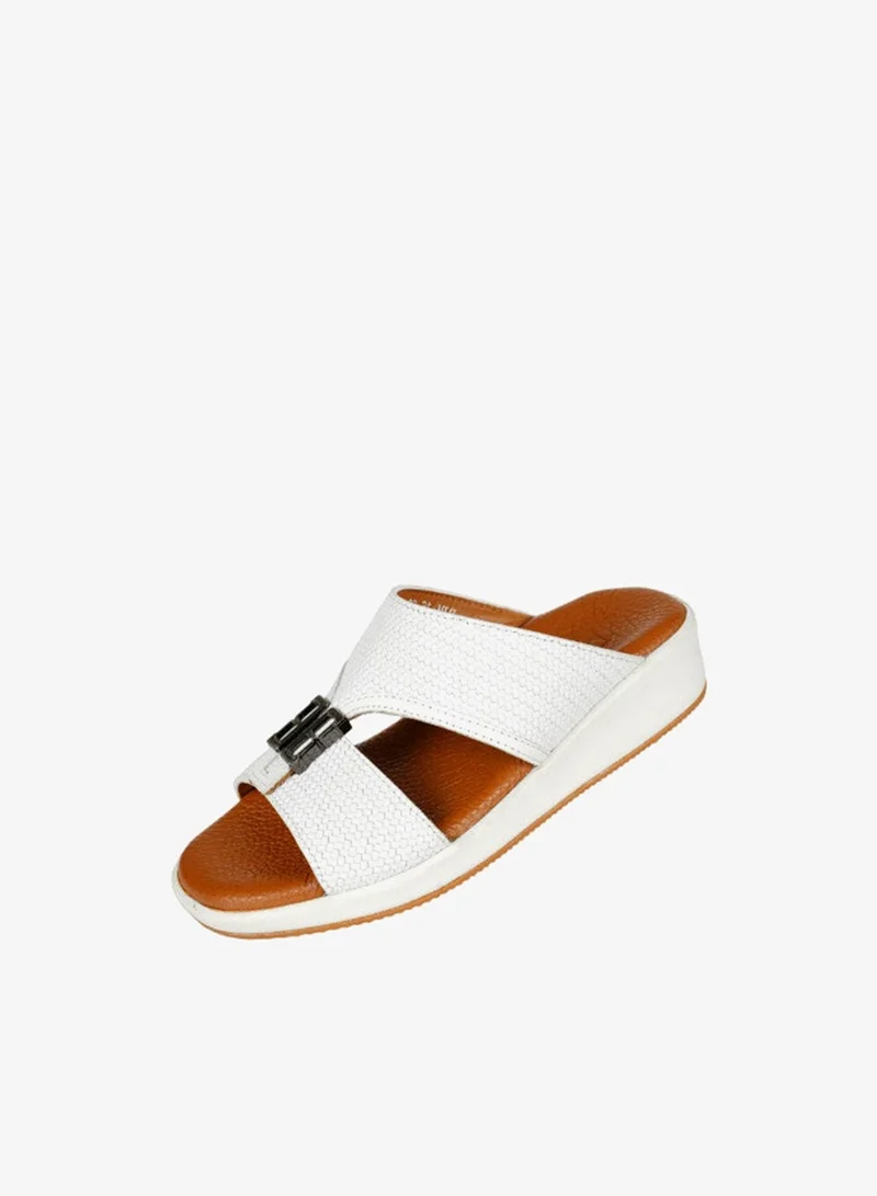 barjeel uno 008-3454 Barjeel Boys Arabic Sandals BBJM 16 White