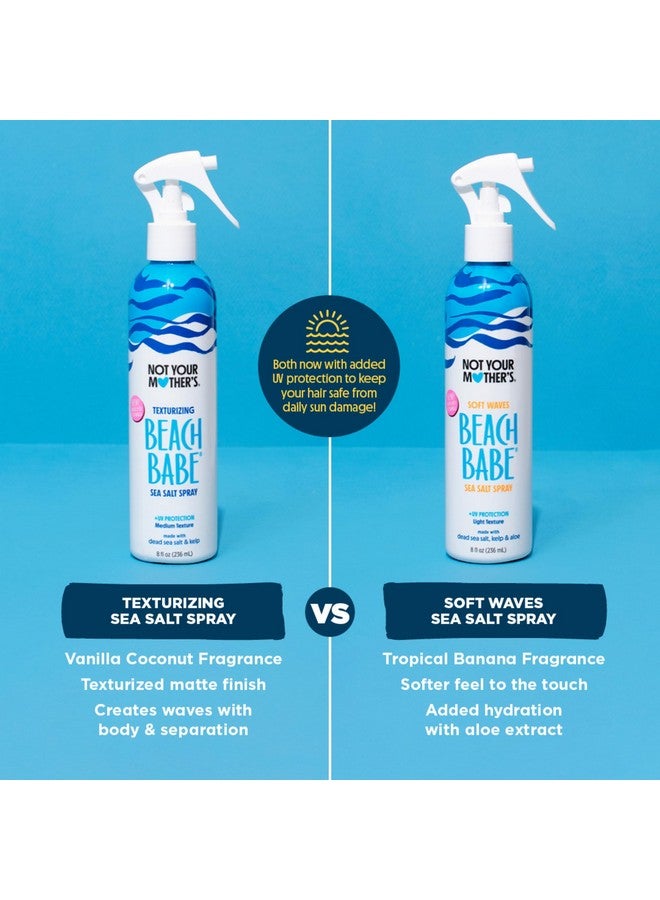 نت يور ماذرز بخاخ ملح البحر من نوت يور ماذرز بيتش بيبي (عبوة من 3 قطع) - 8 أونصة سائلة - تركيبة مُنعمة لشعر ناعم ومنسدل دون عناء - Image 5