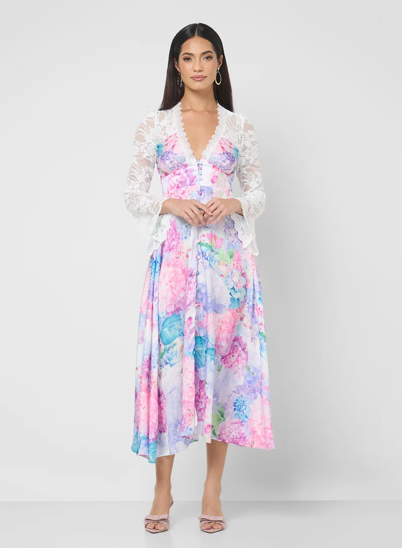 ELLA Floral Print Dress