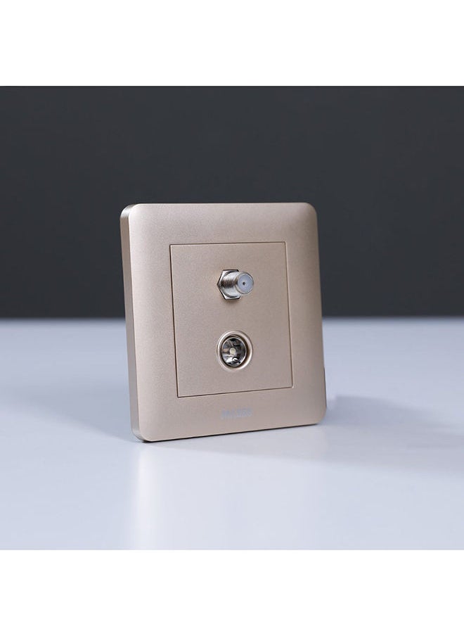 DANUBE HOME Danube Home - Milano Tv & Satellite Socket Gd Ps  - Image 2