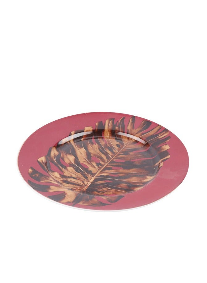 هوم فيو طقم سفره من البورسلين الفاخر مكون من 6 قطع بنى 25 × 25 - Image 4