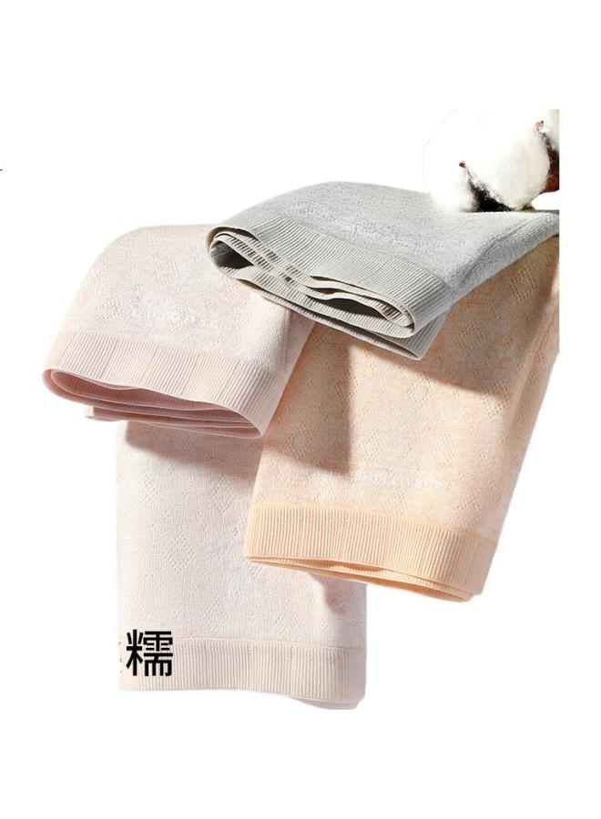 Gujin (Gujin) 3-Pack Simple Women'S High Waist Cotton Underwear With Abdominal Control And Antibacterial Properties - Image 2