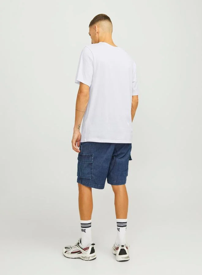 JACK & JONES Cyber Crew Neck Regular Fit T-Shirt