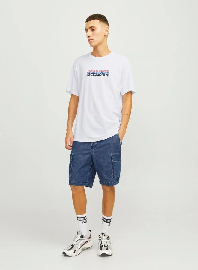 JACK & JONES Cyber Crew Neck Regular Fit T-Shirt