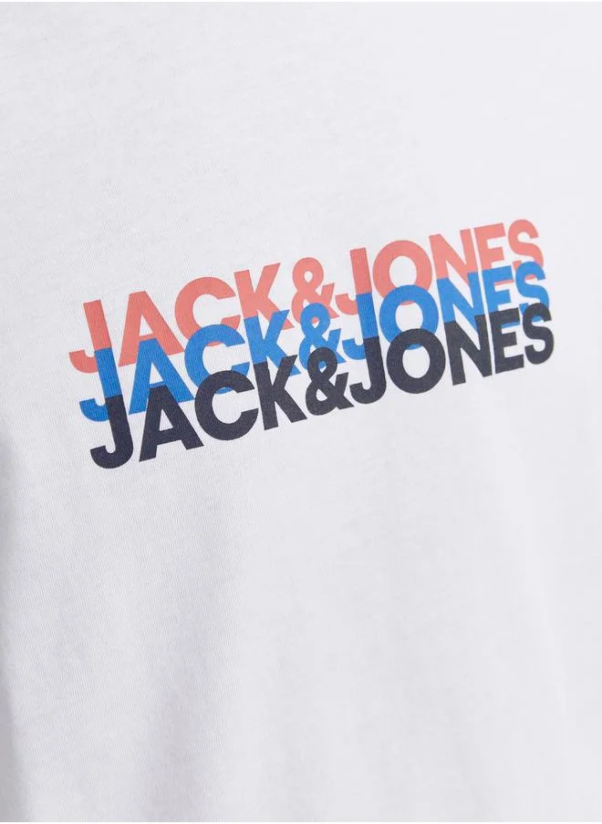 JACK & JONES Cyber Crew Neck Regular Fit T-Shirt