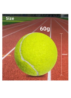 NOVOLAN NOVOLAN Tennis Trainer String Rebound Balls Refill, 6 Pack of String Balls for Single Player Rebound Training, 1.3m High Elastic Fitness Rebound Tennis Balls, 64mm Diameter, 60g for Enhanced Practice  - Image 2